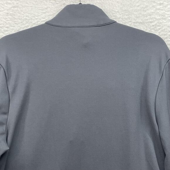 Cuts Pullover Mens Medium Gray Quarter Zip Performance Pockets Golf MF10341N - Picture 6 of 12